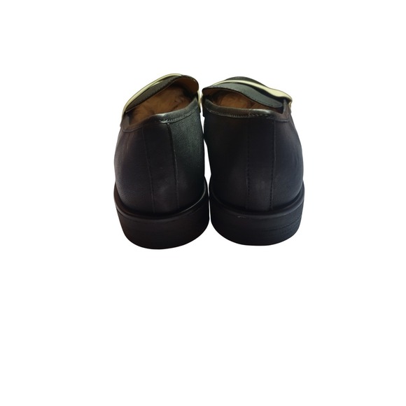 Gentle Souls Kenneth Cole Cybil Black Leather Penny Loafers Womens 11 GS24CYB05 - Picture 4 of 8